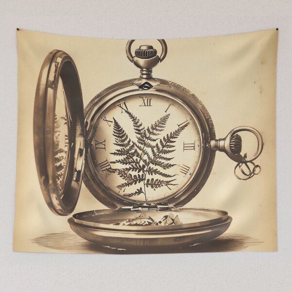 Item preview, Botanical Timekeeper designed and sold by ONYX Pixee.