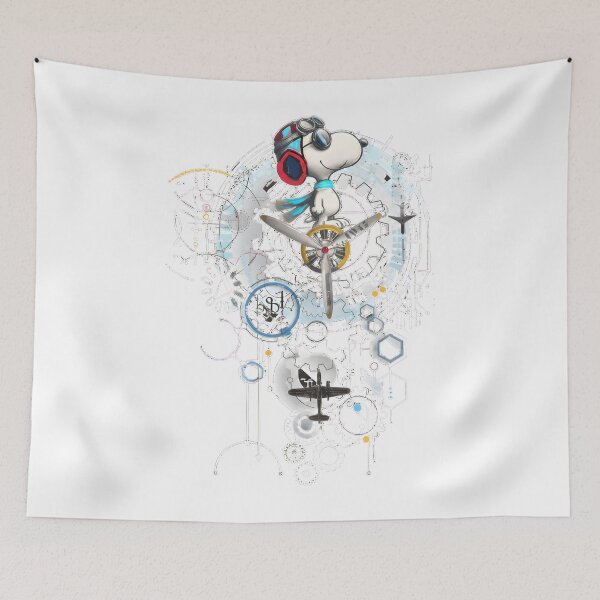 Item preview, Snoopy Aviator Science Schematic designed and sold by LittleMamastore.