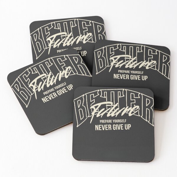 Item preview, Better Future Never Give Up Motivational designed and sold by Freedom Line Studio.