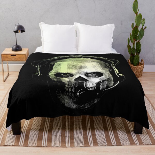 Item preview, Mens Call of Duty Ghost Skull Portrait Video Game designed and sold by EzekielDea.