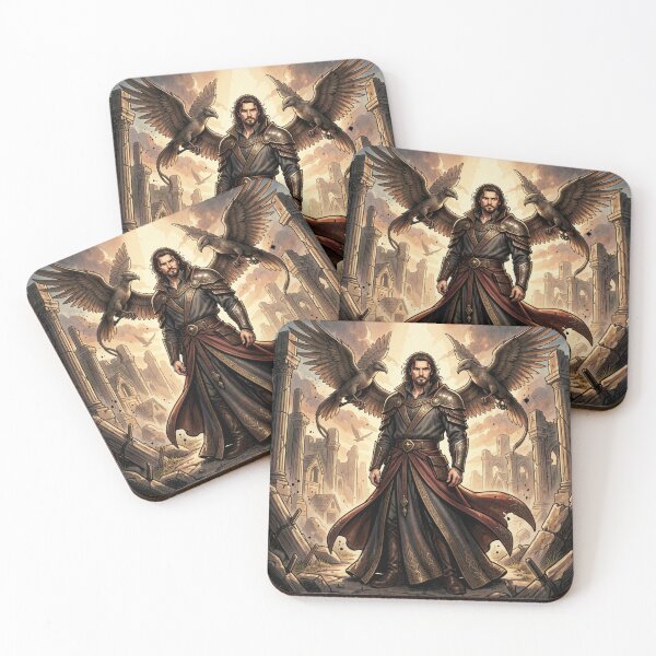 Item preview, Guardian Of The Fallen Realm - Boris Vallejo style designed and sold by FotoworldEdel.