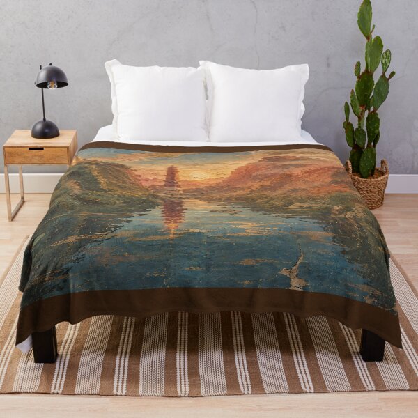 Item preview, Series The Glow of the Pagoda Part 6 The Traveler’s Path.(Ancient Mural) designed and sold by MaxDreamsArt.