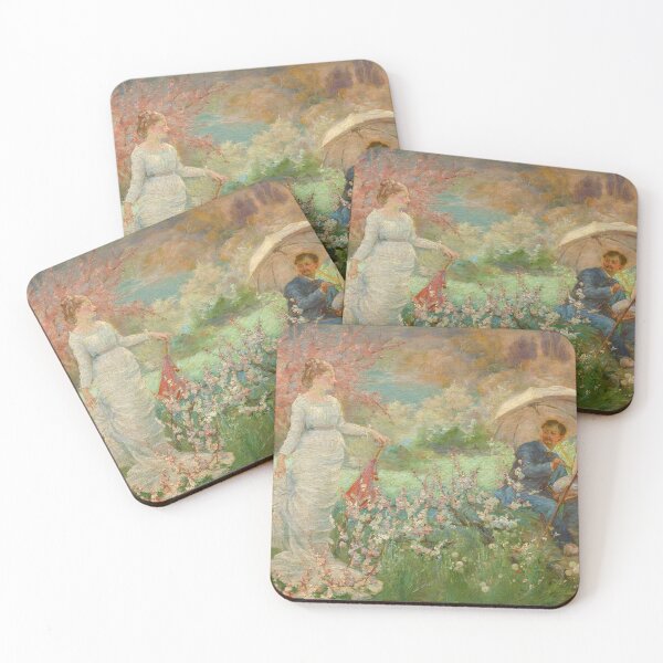 Item preview, The Painter and His Model by Marie Bracquemond (1880) designed and sold by Vernissage-dart.