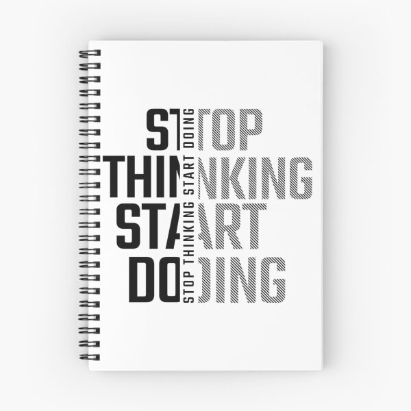 Item preview, Stop Thinking Start Doing designed and sold by prandre.