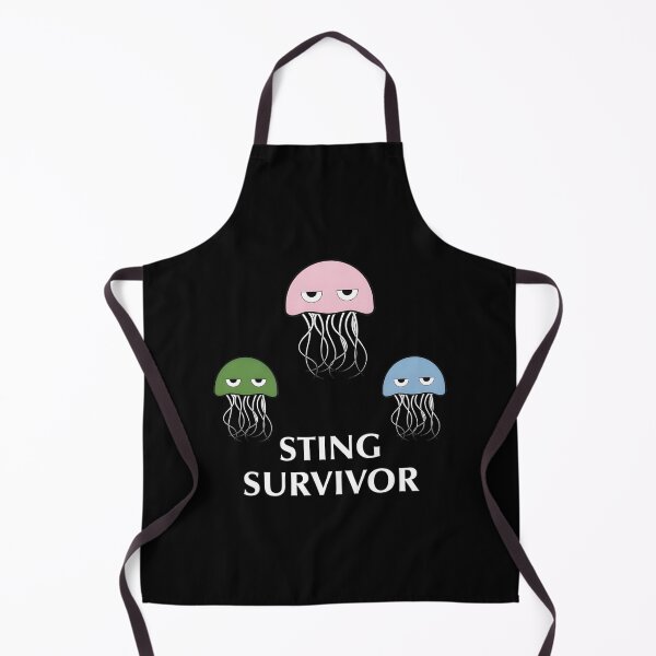 Item preview, Jellyfish Sting Survivor Cute Sea Jellyfish Illustration Design designed and sold by SHVKERstyle.