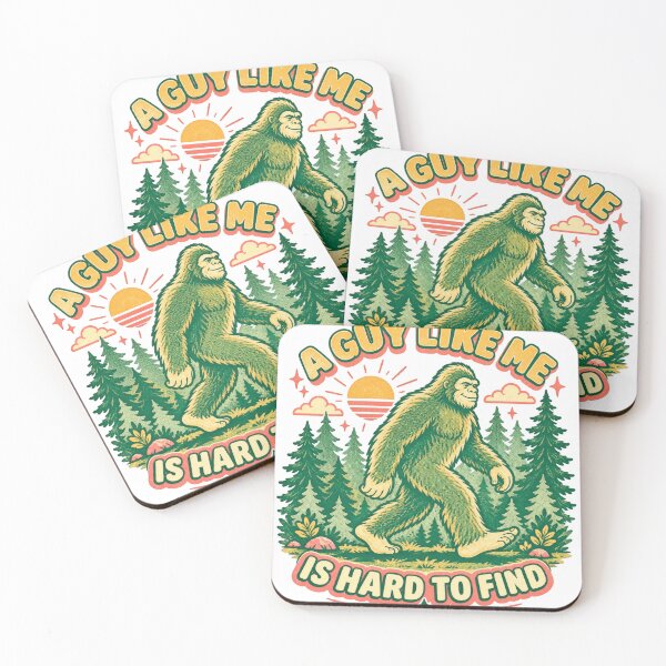 Item preview, A Guy Like Me Is Hard to Find – Funny Bigfoot designed and sold by Summit Folk Studio.