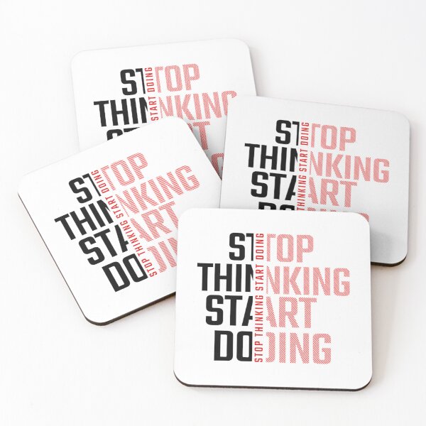 Item preview, Stop Thinking Start Doing  designed and sold by prandre.