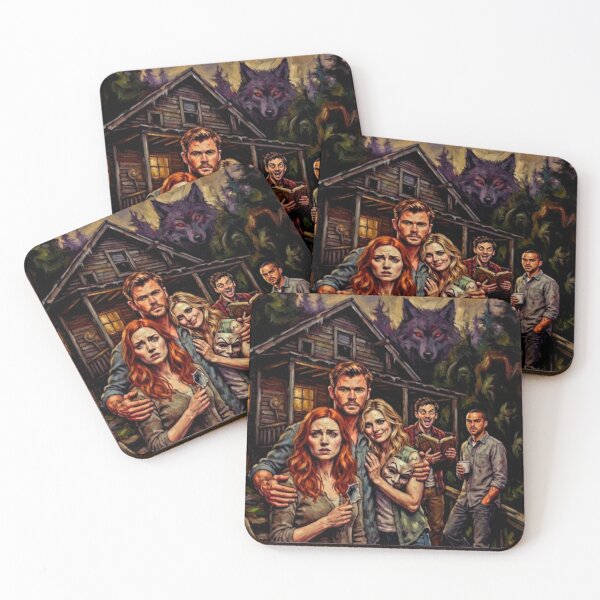 Item preview, The Cabin in the Woods Fine Art Tribute designed and sold by Art's Diner.