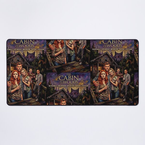 Item preview, The Cabin in the Woods Fine Art Tribute designed and sold by Art's Diner.