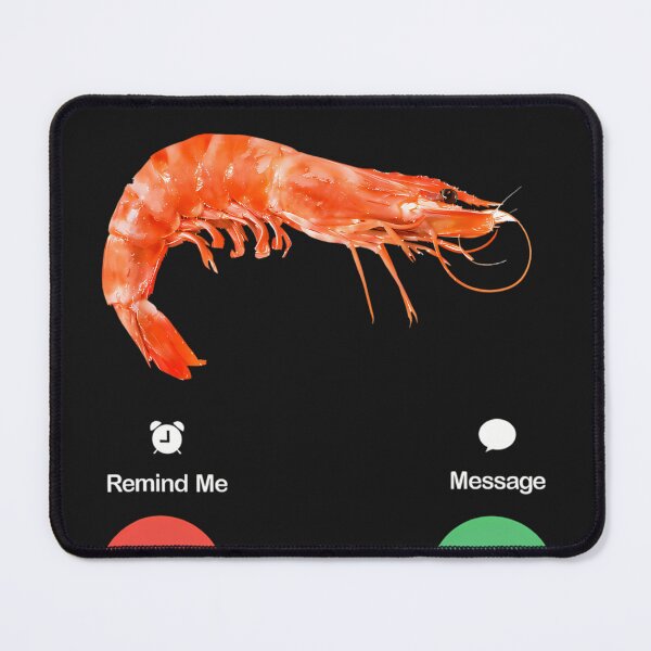 Item preview, Shrim Is Calling Meme Funny Misspelled Shrimp Calling Joke designed and sold by BellaGraphicCo.