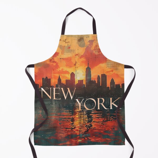 Item preview, New York Sunset Abstract Photo Art designed and sold by Jeallan Designs.