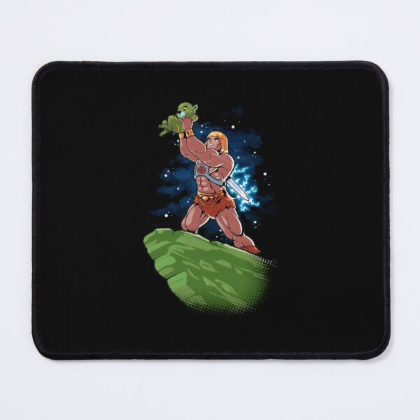 Item preview, Mighty Fantasy Warrior Lifting Little Tiger Cartoon designed and sold by AzlanWalk.