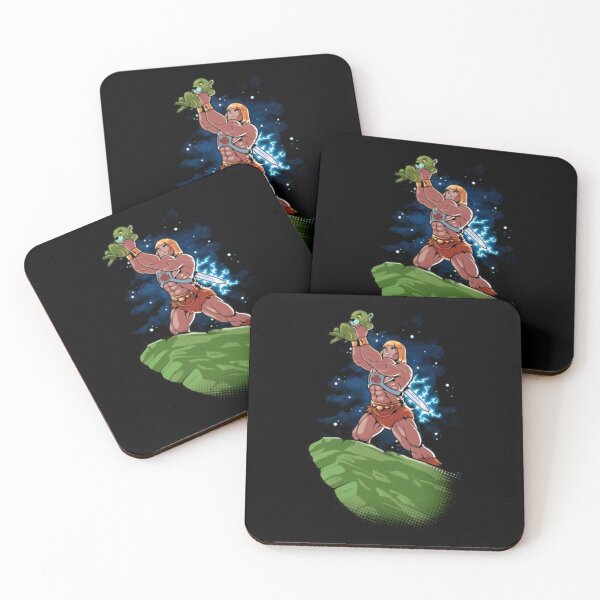 Item preview, Mighty Fantasy Warrior Lifting Little Tiger Cartoon designed and sold by AzlanWalk.