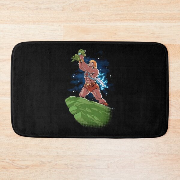 Item preview, Mighty Fantasy Warrior Lifting Little Tiger Cartoon designed and sold by AzlanWalk.
