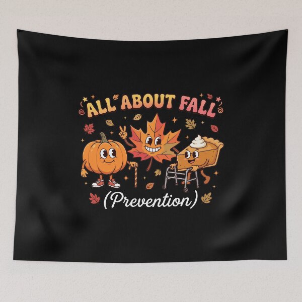 Item preview, All About Fall Prevention Autumn Characters designed and sold by Dmo3HarkoArt.