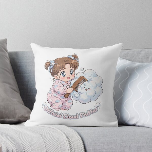 Item preview, Official Cloud Fluffer | Cute Retro 90s Anime Baby Girl designed and sold by Tak-Treasures.