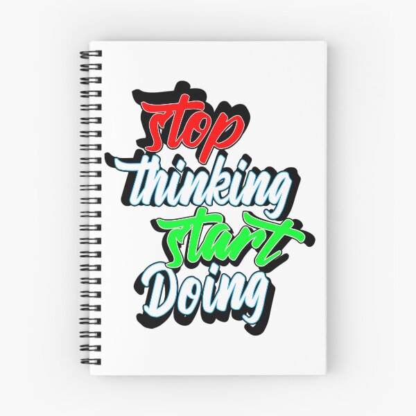 Item preview, Stop Thinking Start Doing  designed and sold by prandre.