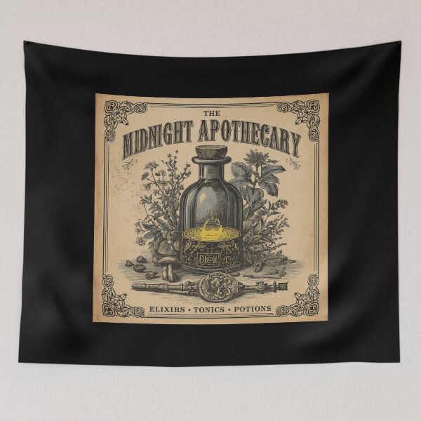 Item preview, Antique Engraving Potion Bottle designed and sold by ChicTrendz.