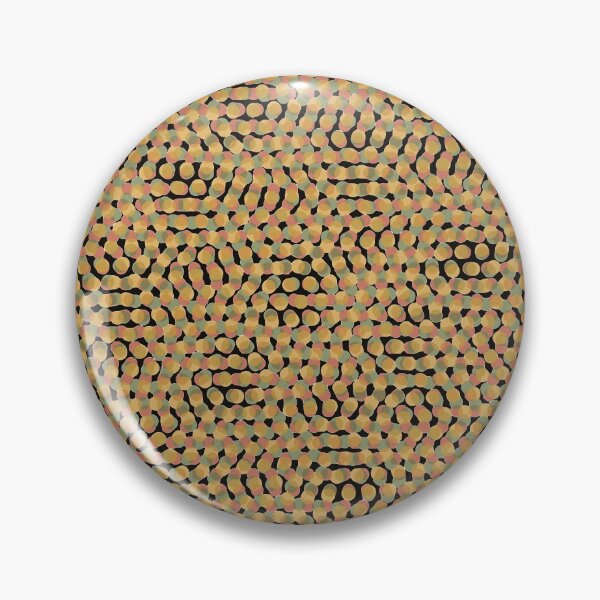 Item preview, Halftone Moiré Rosette Pattern Vintage Offset Print designed and sold by KungPowUnicorn.