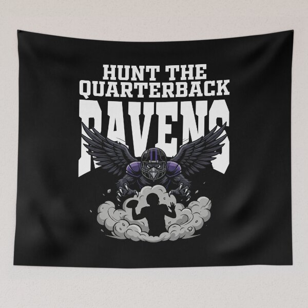 Item preview, RAVENS HUNT THE QUARTERBACK - BAL RAVENS designed and sold by KEF Custom.