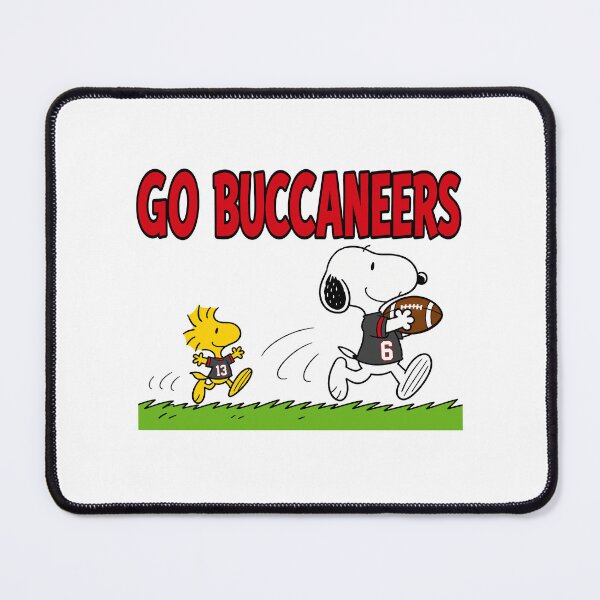 Item preview, Snoopy & Woodstock Tampa Bay Buccaneers Football Retro F422 designed and sold by GLUVY-THEME.