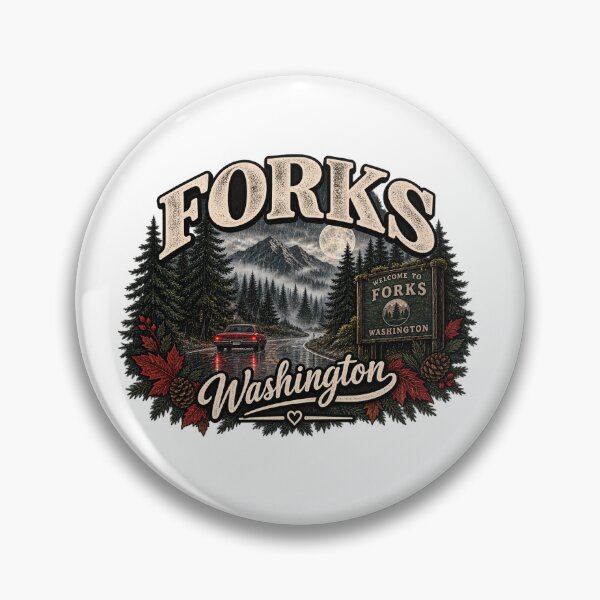 Item preview, Welcome to Forks Washington - twilight fans  designed and sold by my-trendy-shop.