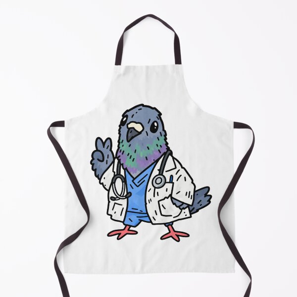 Item preview, Funny Pigeon Doctor Cute Medic Bird designed and sold by MonkiFlipp.
