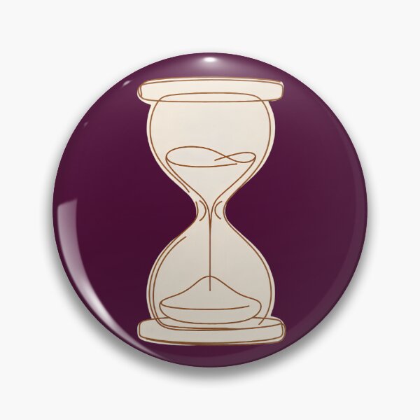 Item preview, Vintage Hourglass Time Illustration Design designed and sold by KRStyleClub.