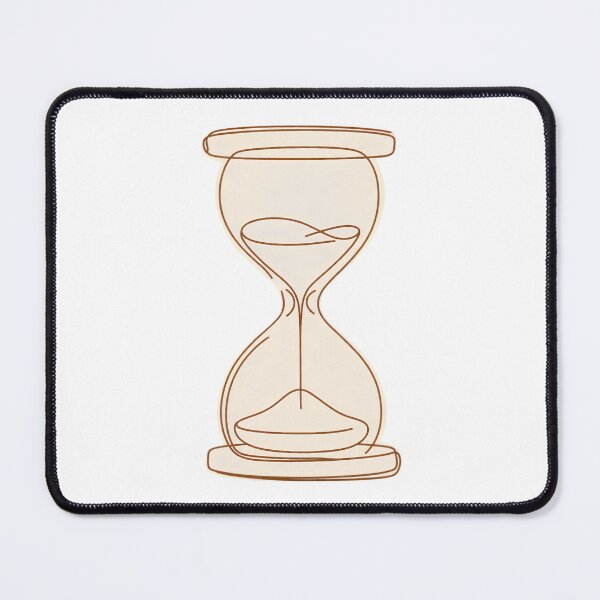 Item preview, Vintage Hourglass Time Illustration Design designed and sold by KRStyleClub.