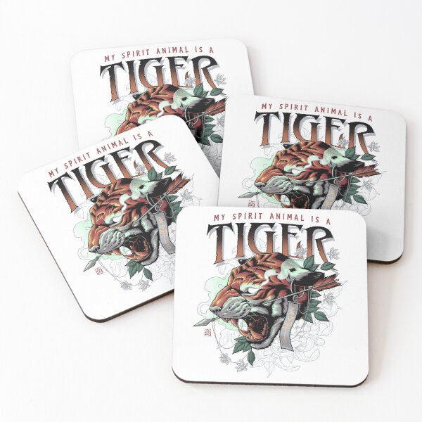 Item preview, MY SPIRIT ANIMAL IS A TIGER designed and sold by Angoes25.
