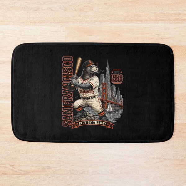 Item preview, Vintage San Francisco Baseball Seal City By The Bay Retro Baseball T Shirt Historic Bay Area Sports Art designed and sold by ValerieWendy.
