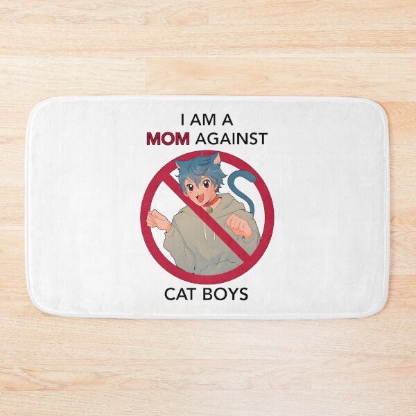 Item preview, I Am a Mom Against Cat Boys Funny Statement Graphic Design designed and sold by Arimi-Art.