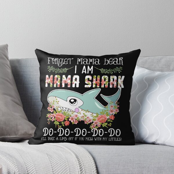 Item preview, Forget Mama Bear I am Mama Shark Funny Mom designed and sold by manekibb.