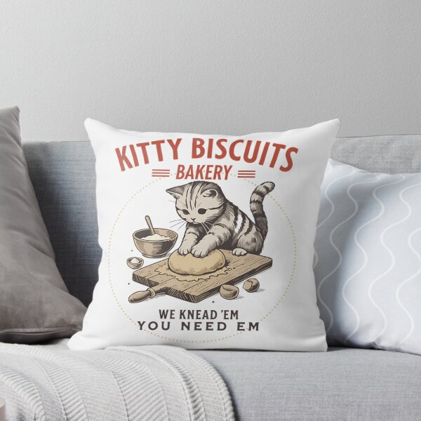 Item preview, Comfort Colors Funny Kitty Biscuits Bakery Shirt designed and sold by OldSchoolCubak.