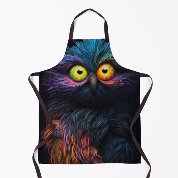 Item preview, Colorful Whimsical Owl Illustration designed and sold by Noah-Gallery.