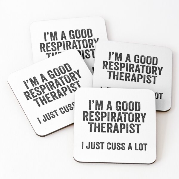 Item preview, I'M A Good Respiratory Therapist I Just Cuss A Lot designed and sold by UKCoinsShopp.