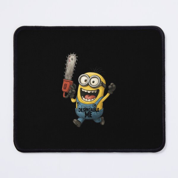 Item preview, Evil Minion Chainsaw Goofy Grin designed and sold by Jacklynmard.