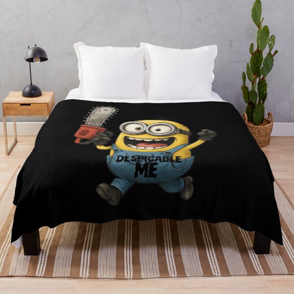 Item preview, Evil Minion Chainsaw Goofy Grin designed and sold by Jacklynmard.
