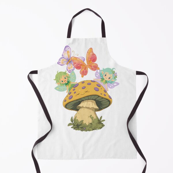 Item preview, Cute Fairy Mushroom Magic Butterflies Cottagecore⁠ designed and sold by VibeDistrictLab.