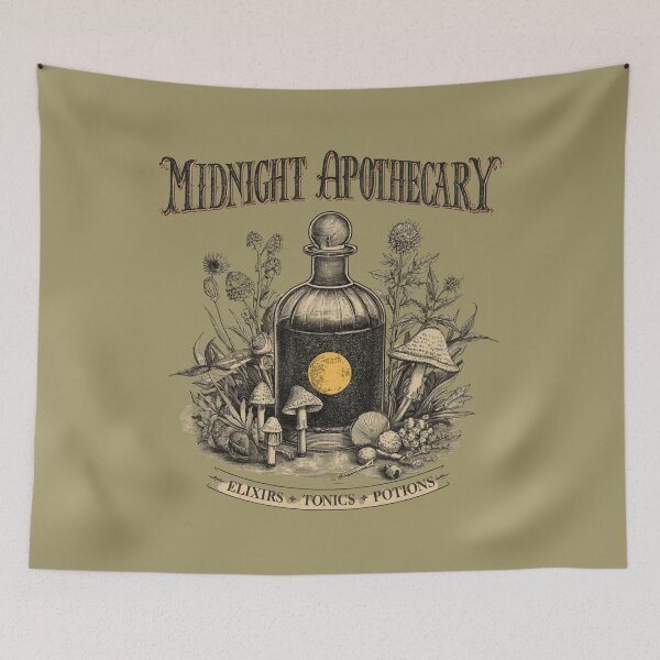 Item preview, Gothic Botanical Apothecary designed and sold by ChicTrendz.