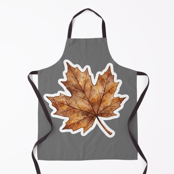 Item preview, Fall color : Watercolor Autumn Maple Leaf – Rustic Fall Botanical Art sticker designed and sold by Xeneros.