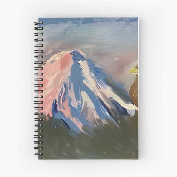Item preview, Eagle Mountain Peak Impressionist Oil Painting designed and sold by RealmCanvas.