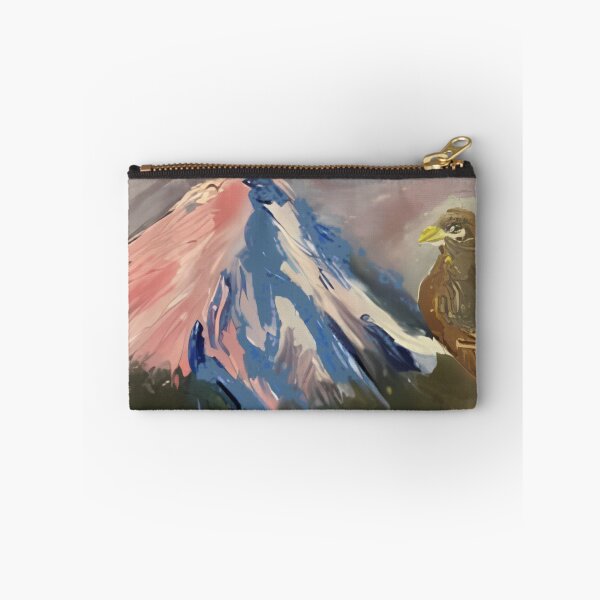 Item preview, Eagle Mountain Peak Impressionist Oil Painting designed and sold by RealmCanvas.