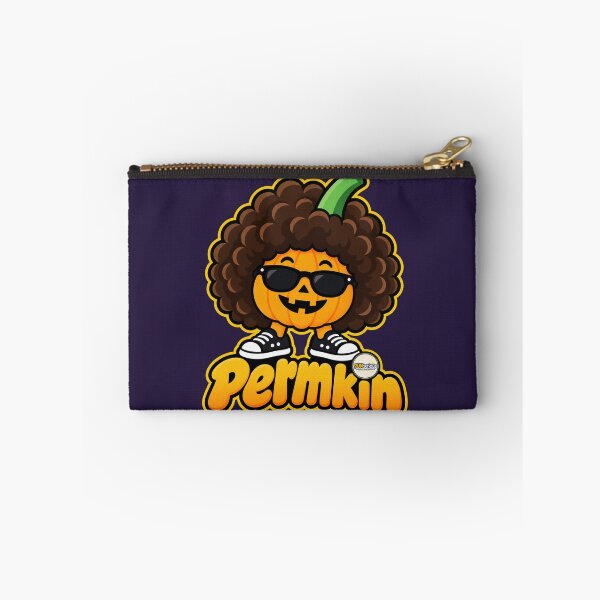 Item preview, Permkin Afro Pumpkin Halloween Pun designed and sold by PUNserious.