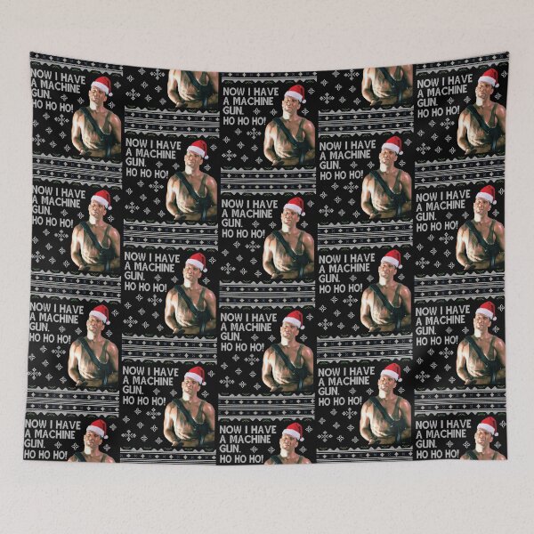 Item preview, Die Hard Ho Ho Ho Machine Gun Christmas Kint designed and sold by Level3Visualsd.