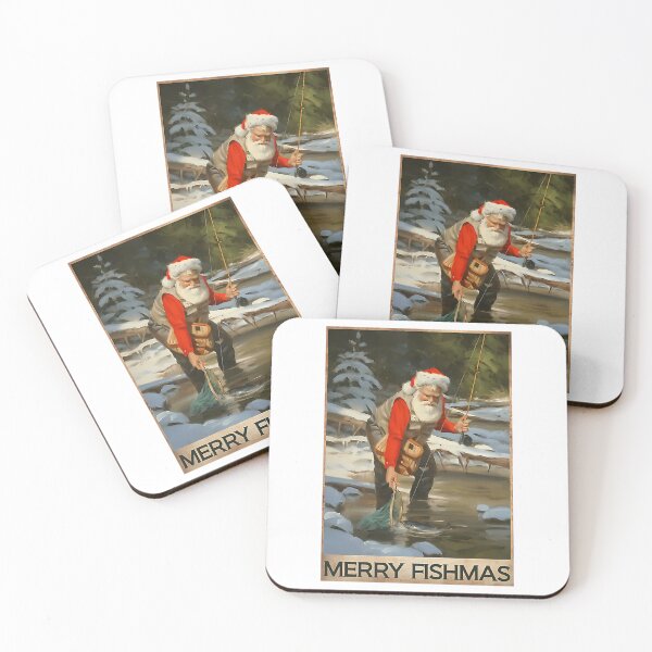Item preview, Fishing Merry Fishmas Ho Ho Ho designed and sold by Hased-fghrton.