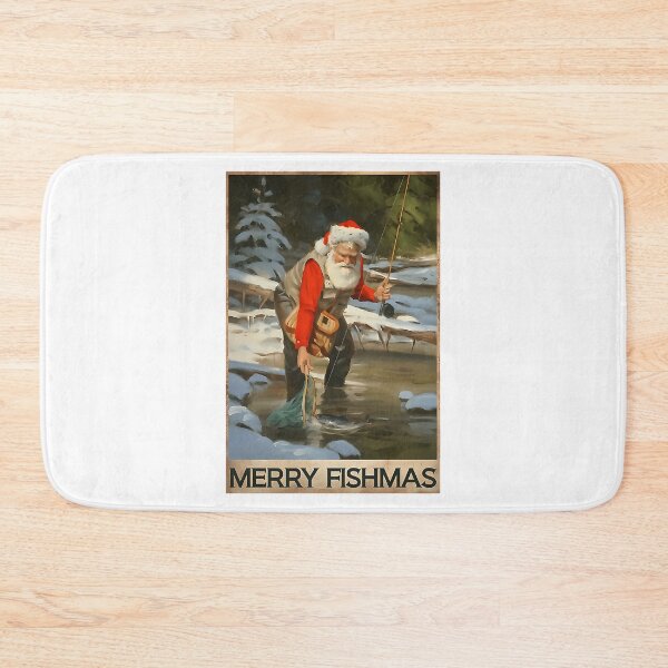 Item preview, Fishing Merry Fishmas Ho Ho Ho designed and sold by Hased-fghrton.