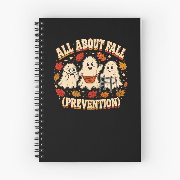 Item preview, All About Fall Prevention Ghost Humor Autumn Design designed and sold by Dmo3HarkoArt.