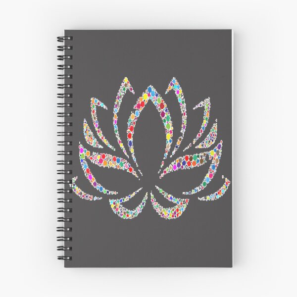 Item preview, Vibrant Multicolor Lotus Flower Artwork with Bright Gradient Petals designed and sold by carlottamascolo.