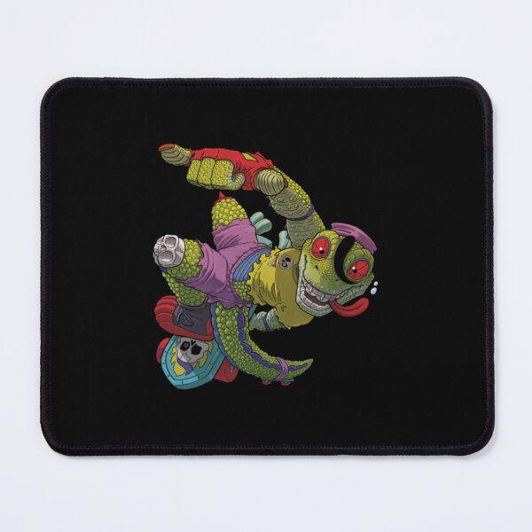 Item preview, Retro Comic Skateboard Lizard Monster Mascot designed and sold by JeoffroiCourtem.